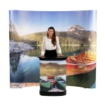 Faltwände und Popup-Displays